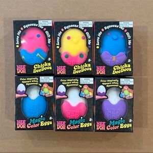 Needoh Easter Eggs Chicks Set